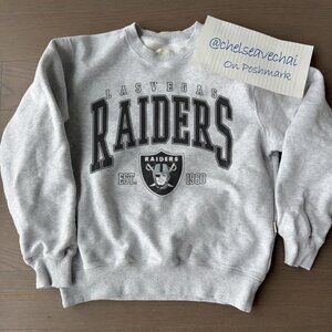 Vintage Las Vegas Raiders Football Sweatshirt 90s NFL Raiders Unisex Shirt tee